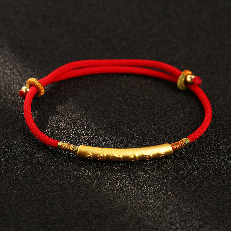 Tibetan Best Red String Bracelet Attracts Luck & Wealth