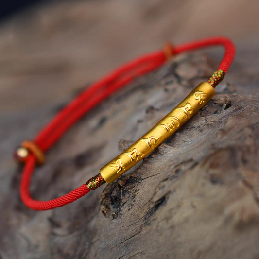 Tibetan Best Red String Bracelet Attracts Luck & Wealth